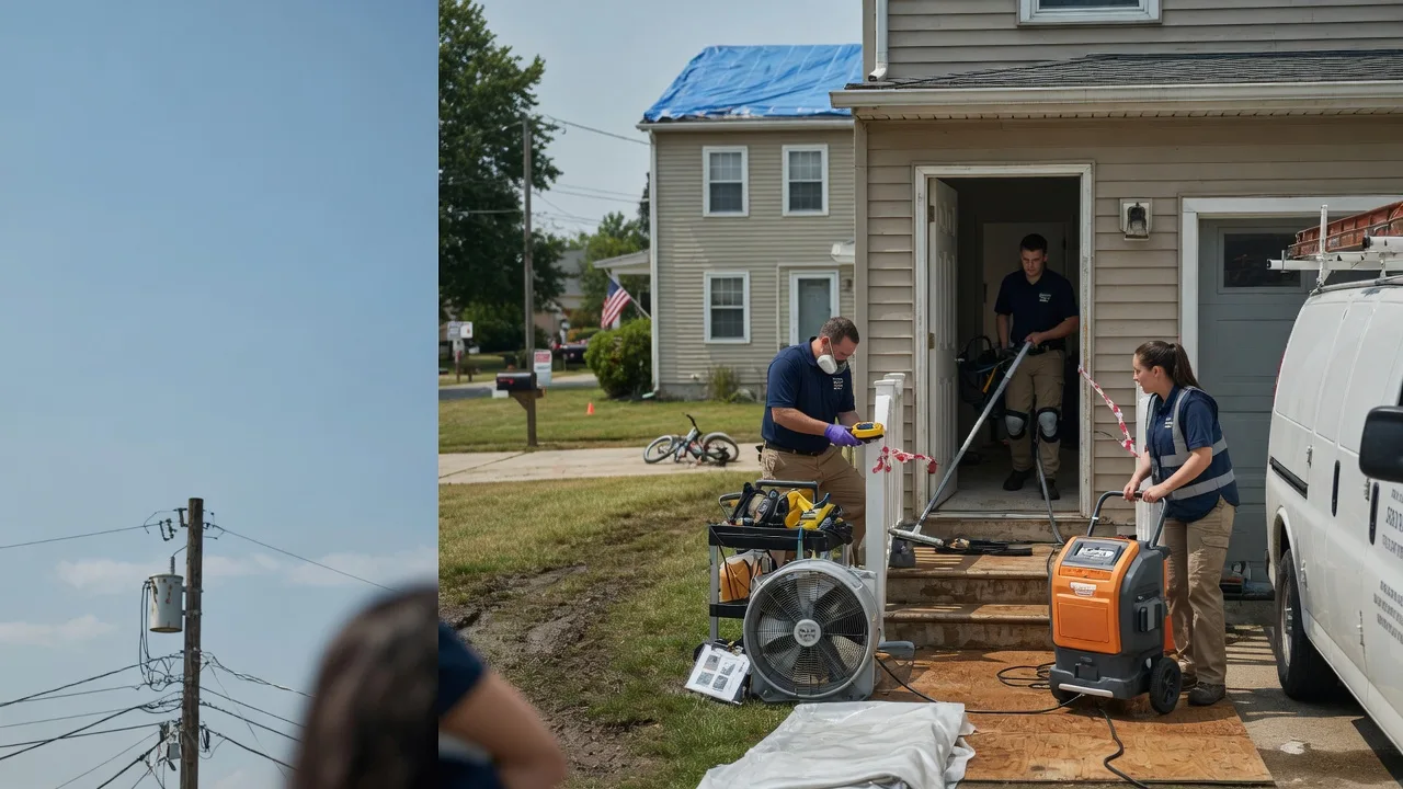 Water Damage Repair in Warrensville, NC near me
